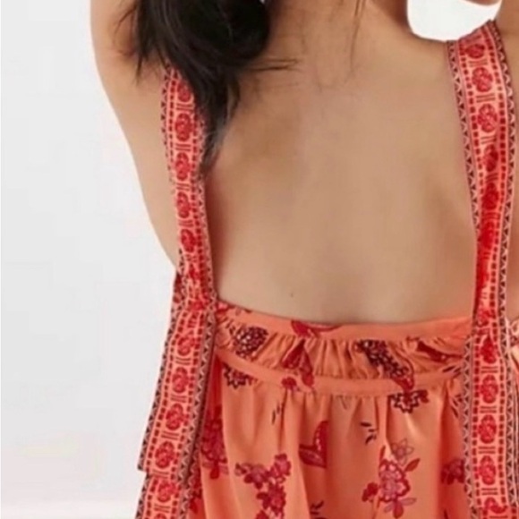 Anthropologie Clementine Floral Tiered
Babydoll Boho Lounge Tank Top size XL. - Picture 5 of 11